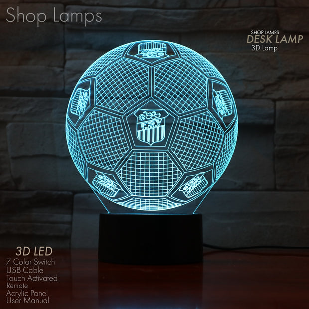 FSV Zwickau 3D Lamp