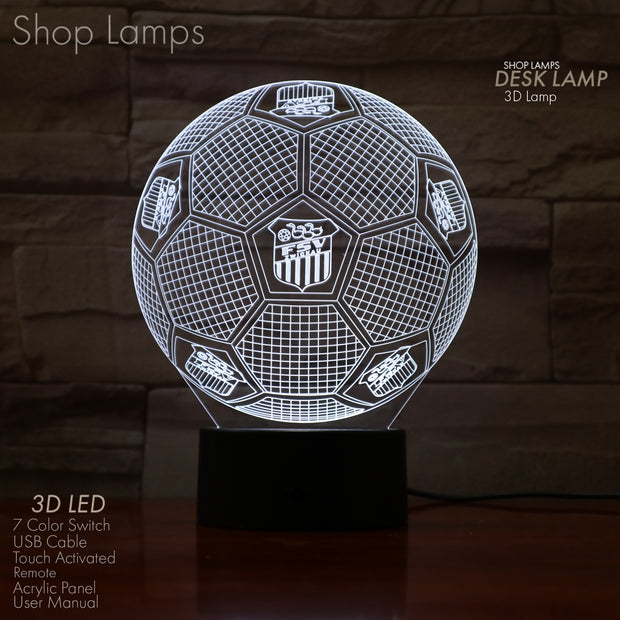 FSV Zwickau 3D Lamp