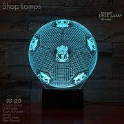 Liverpool 3D Lamp