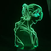Anime Attack on Titan Night Light Led Logo Children Kids Boys Gift Manga Japanese Anime Bedroom Desk Lamp Shingeki no Kyojin