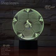 FC Köln 3D Lamp