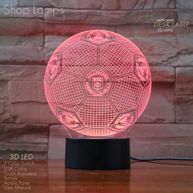 Hallescher FC 3D Lamp