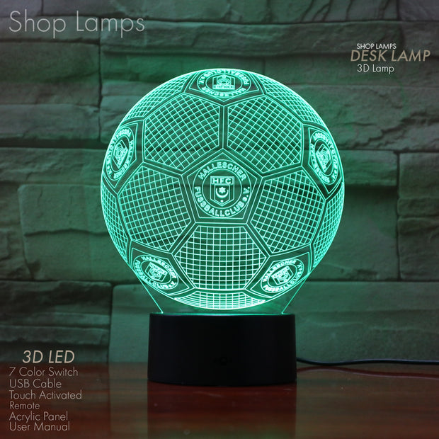 Hallescher FC 3D Lamp