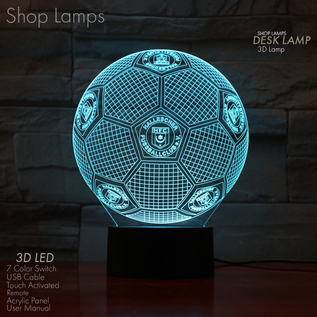 Hallescher FC 3D Lamp