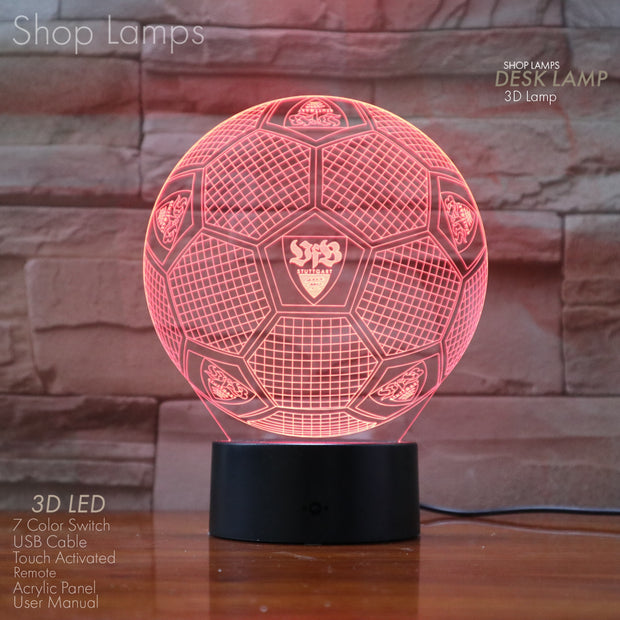 VfB Stuttgart 3D Lamp