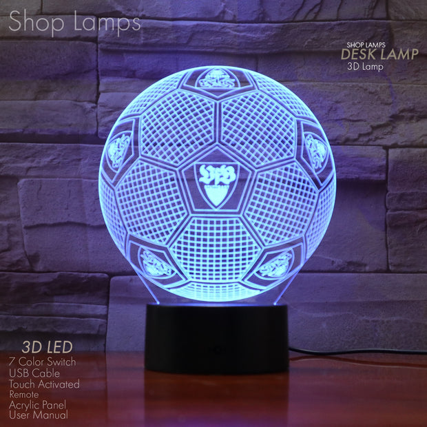 VfB Stuttgart 3D Lamp