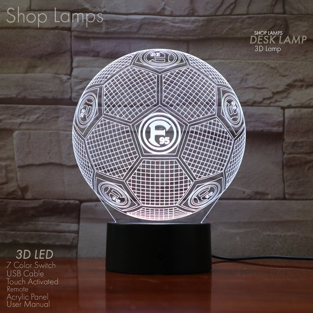 Fortuna Düsseldorf 3D Lamp