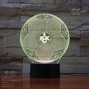 FC Kaiserslautern 3D Lamp