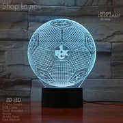 FC Kaiserslautern 3D Lamp