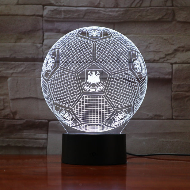 West Ham 3D Lamp