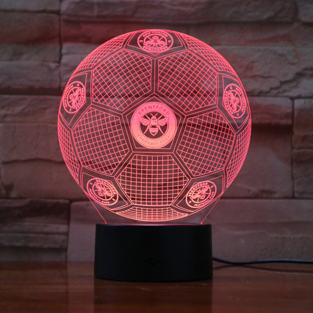 Brentford 3D Lamp