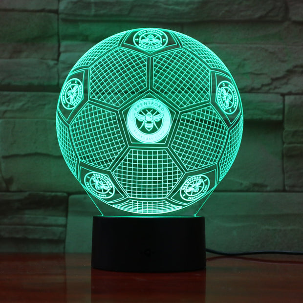 Brentford 3D Lamp