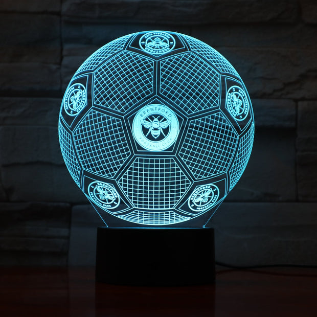 Brentford 3D Lamp
