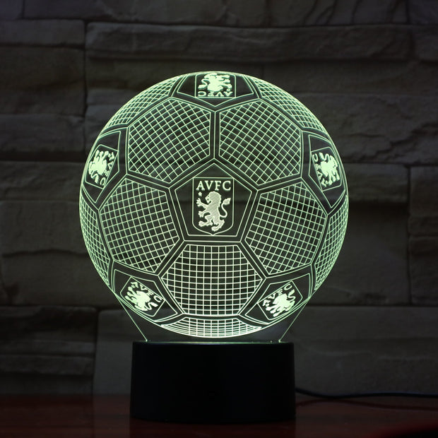 Aston Villa 3D Lamp