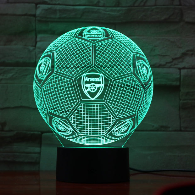 Arsenal 3D Lamp