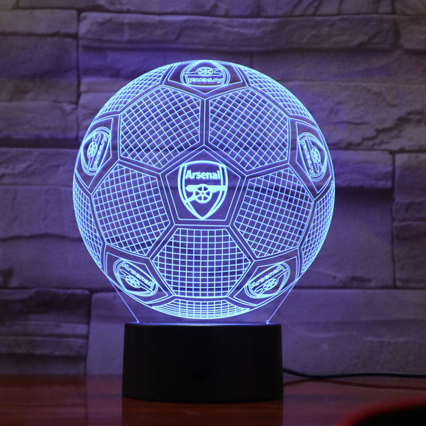 Arsenal 3D Lamp
