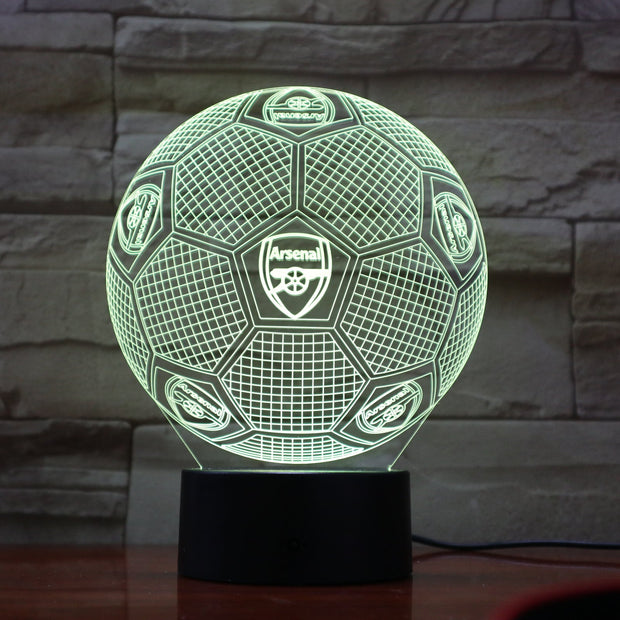 Arsenal 3D Lamp