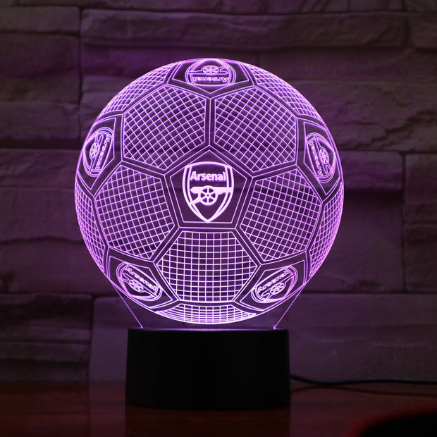 Arsenal 3D Lamp