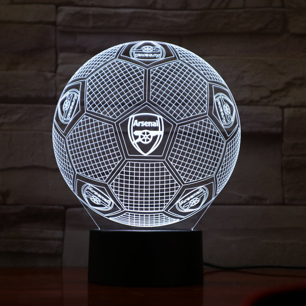 Arsenal 3D Lamp