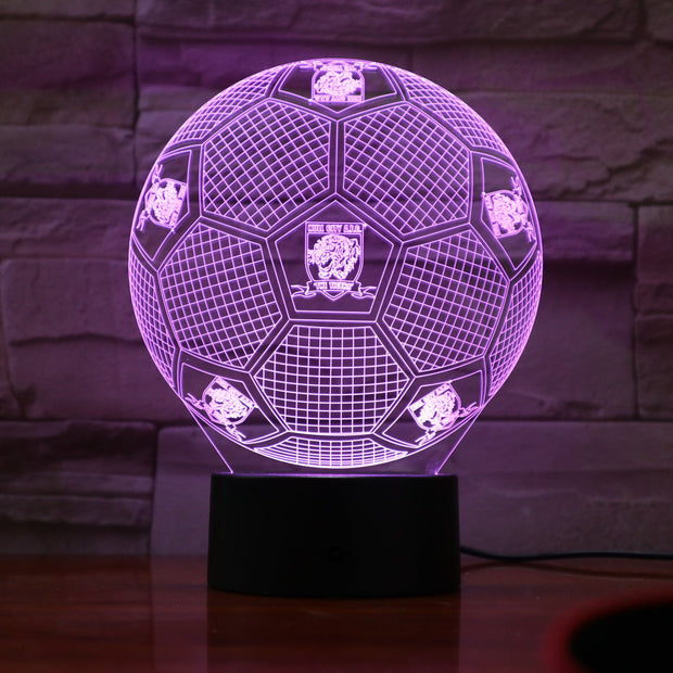 Hull City 3D Lamp