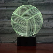 Volleyball 3D Lamp