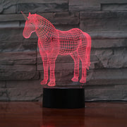 Unicorn 3D Lamp