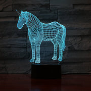 Unicorn 3D Lamp
