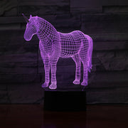Unicorn 3D Lamp