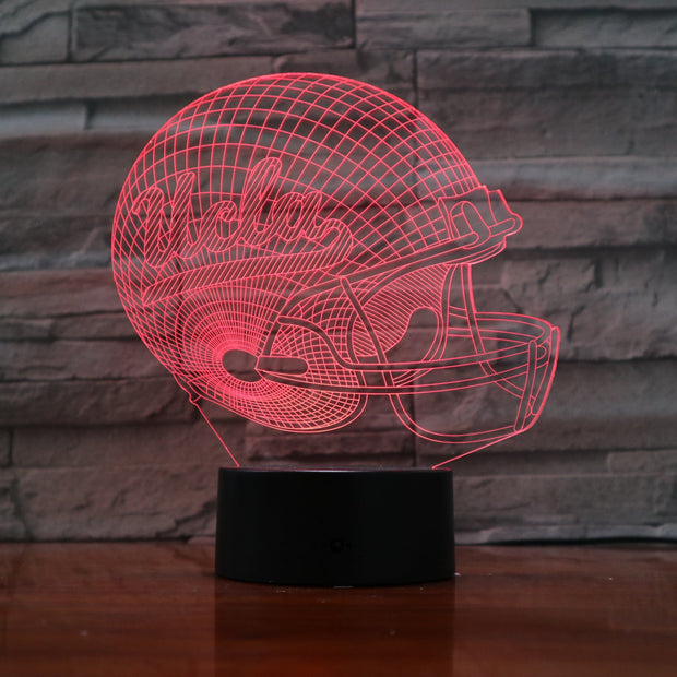 UCLA Football 3D Lamp