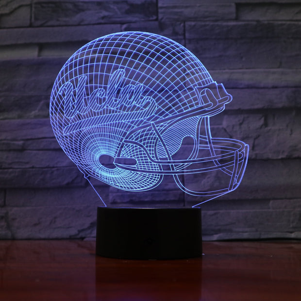 UCLA Football 3D Lamp