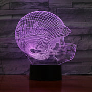 UCLA Football 3D Lamp