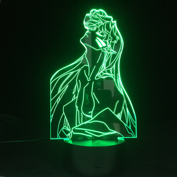 Anime Led Light Inuyasha Sesshomaru for Kids Bedroom Decor Night Light Brithday Gift Manga Inuyasha Room Desk 3d Lamp Acrylic