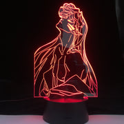 Anime Led Light Inuyasha Sesshomaru for Kids Bedroom Decor Night Light Brithday Gift Manga Inuyasha Room Desk 3d Lamp Acrylic