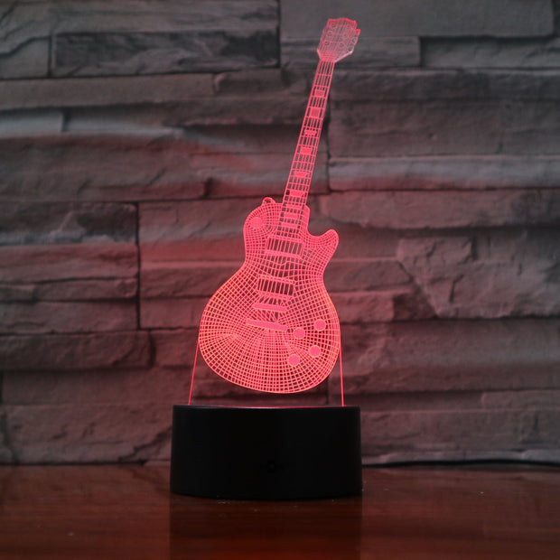 Guitar 3D Lamp