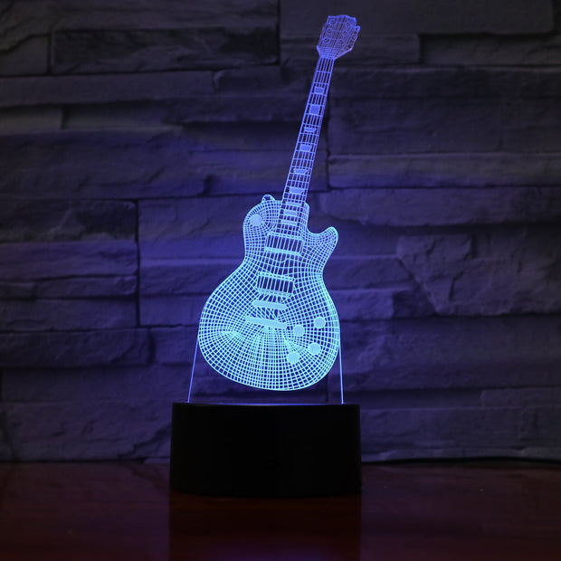 Guitar 3D Lamp