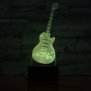 Guitar 3D Lamp