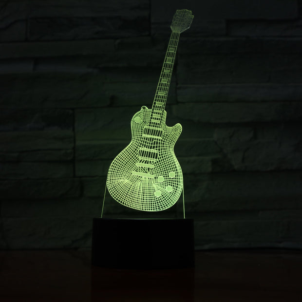 Guitar 3D Lamp
