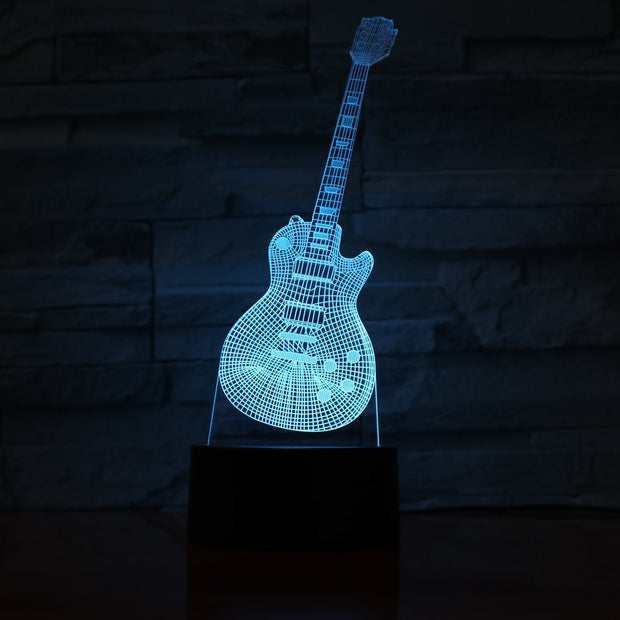 Guitar 3D Lamp