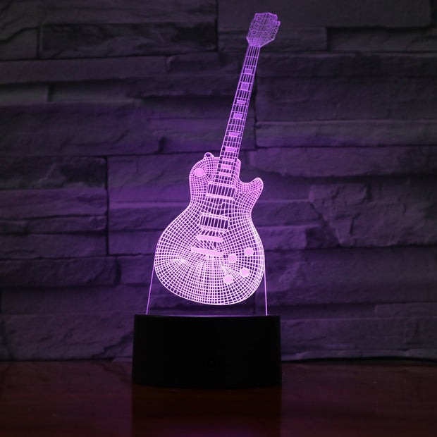 Guitar 3D Lamp