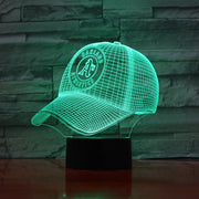 Athletics Cap 3D Lamp