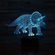 Triceratops 3D Lamp