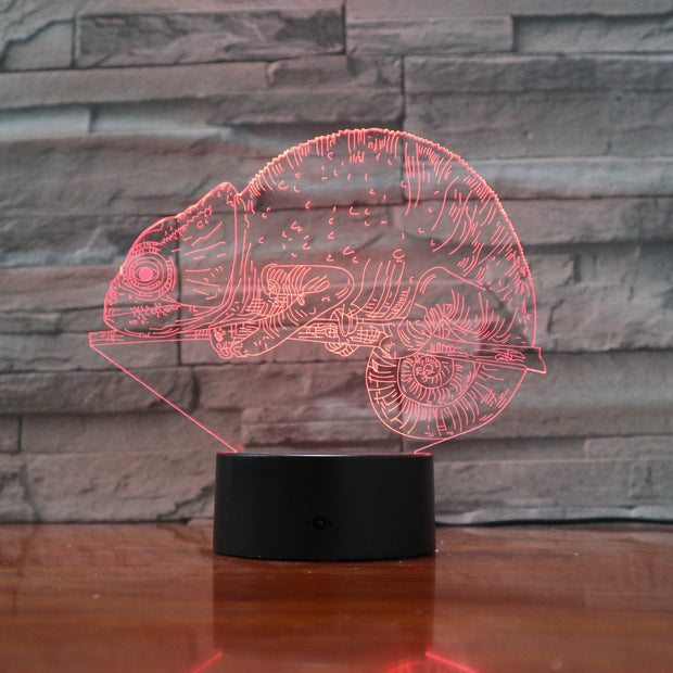 Сhameleon 3D Lamp