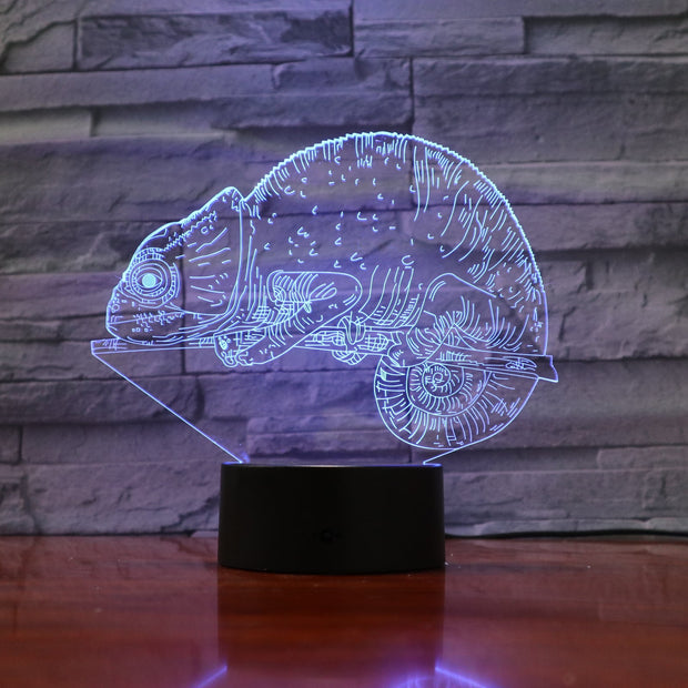 Сhameleon 3D Lamp