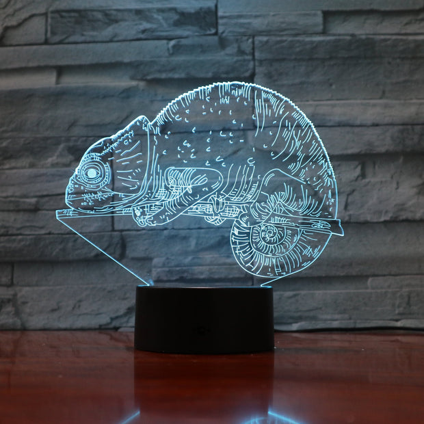 Сhameleon 3D Lamp