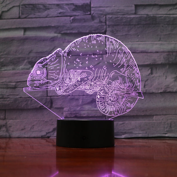 Сhameleon 3D Lamp