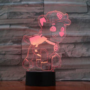 Paw Patrol 3D Lamp