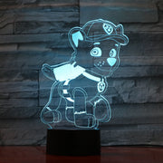 Paw Patrol 3D Lamp