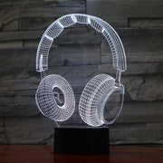 Headphones 3D Lamp