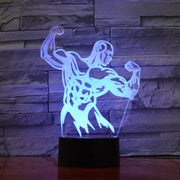 Bodybuilder 3D Lamp