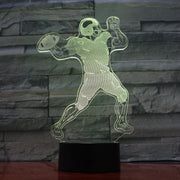 Quarterback 3D Lamp